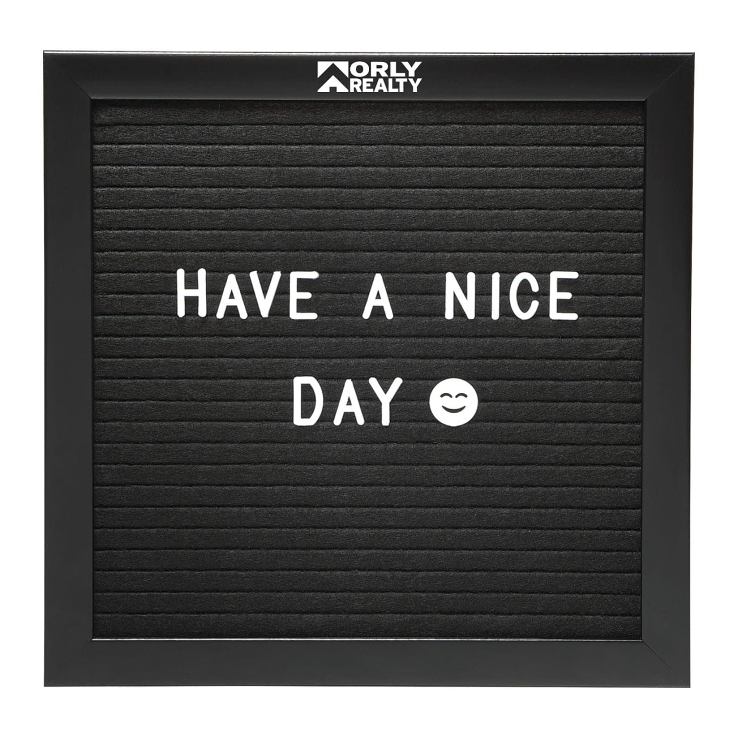 Threadfellows Curated Collection Accessories One Size / Black Felt Board w/ Letters