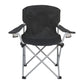 Threadfellows Curated Collection Accessories One Size / Black Oversized Folding Chair (500lb Capacity)