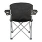 Threadfellows Curated Collection Accessories One Size / Black Oversized Folding Chair (500lb Capacity)
