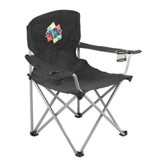 Threadfellows Curated Collection Accessories One Size / Black Oversized Folding Chair (500lb Capacity)