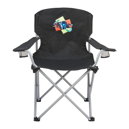 Threadfellows Curated Collection Accessories One Size / Black Oversized Folding Chair (500lb Capacity)