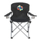 Threadfellows Curated Collection Accessories One Size / Black Oversized Folding Chair (500lb Capacity)