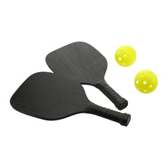 Threadfellows Curated Collection Accessories One Size / Black Pickleball Paddle and Ball Set