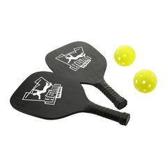 Threadfellows Curated Collection Accessories One Size / Black Pickleball Paddle and Ball Set