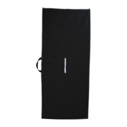 Threadfellows Curated Collection Accessories One Size / Black Recycled Slip-Over Player Towel - 17" x 40"