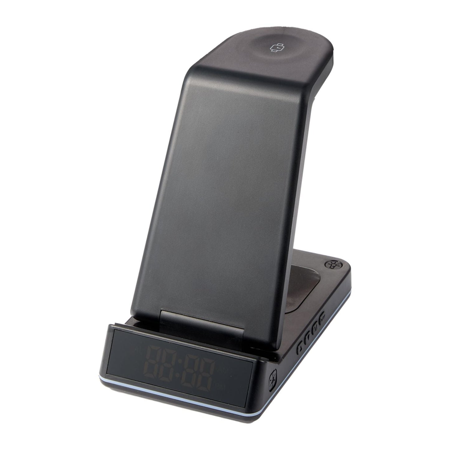 Threadfellows Curated Collection Accessories One Size / Black TriCharge Plus 3-in-1 Qi Wireless Charging Stand