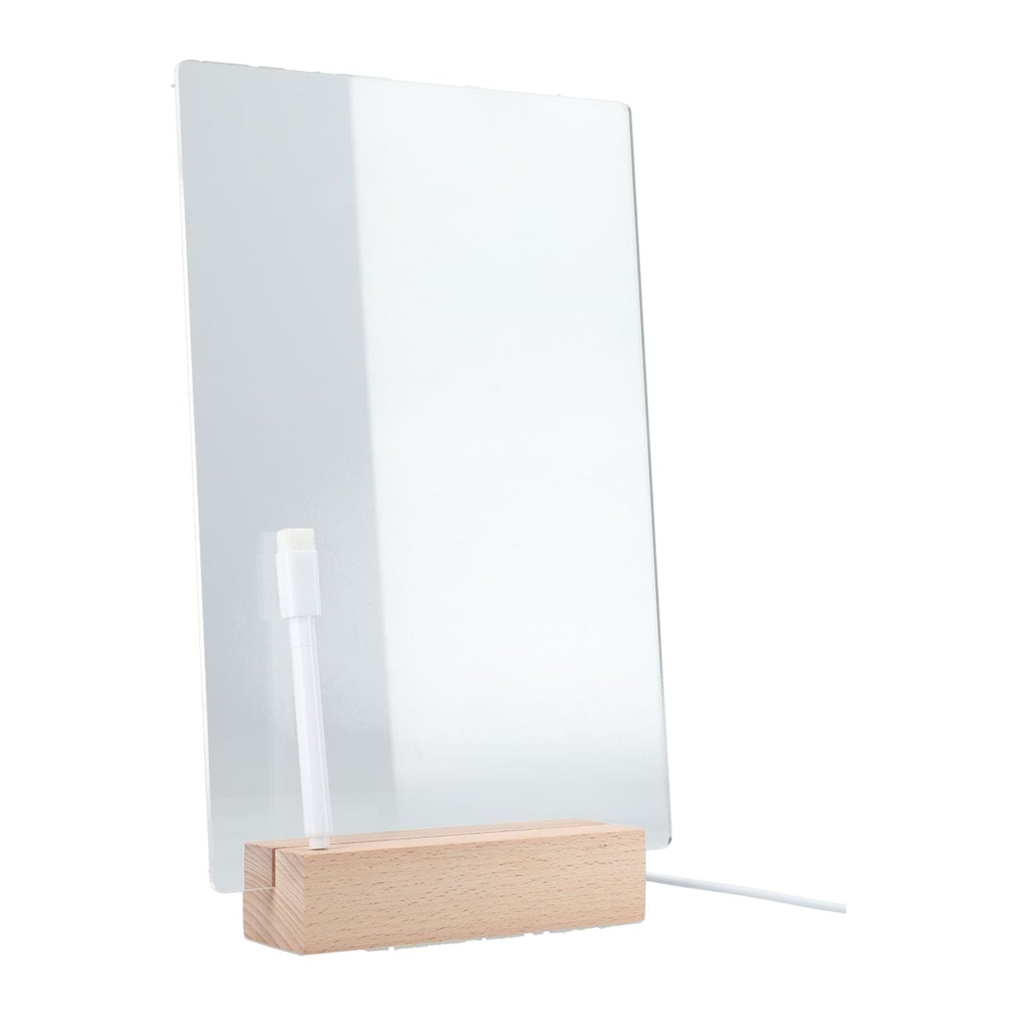 Threadfellows Curated Collection Accessories One Size / Clear Note Brite Light-Up Acrylic Dry Erase Board