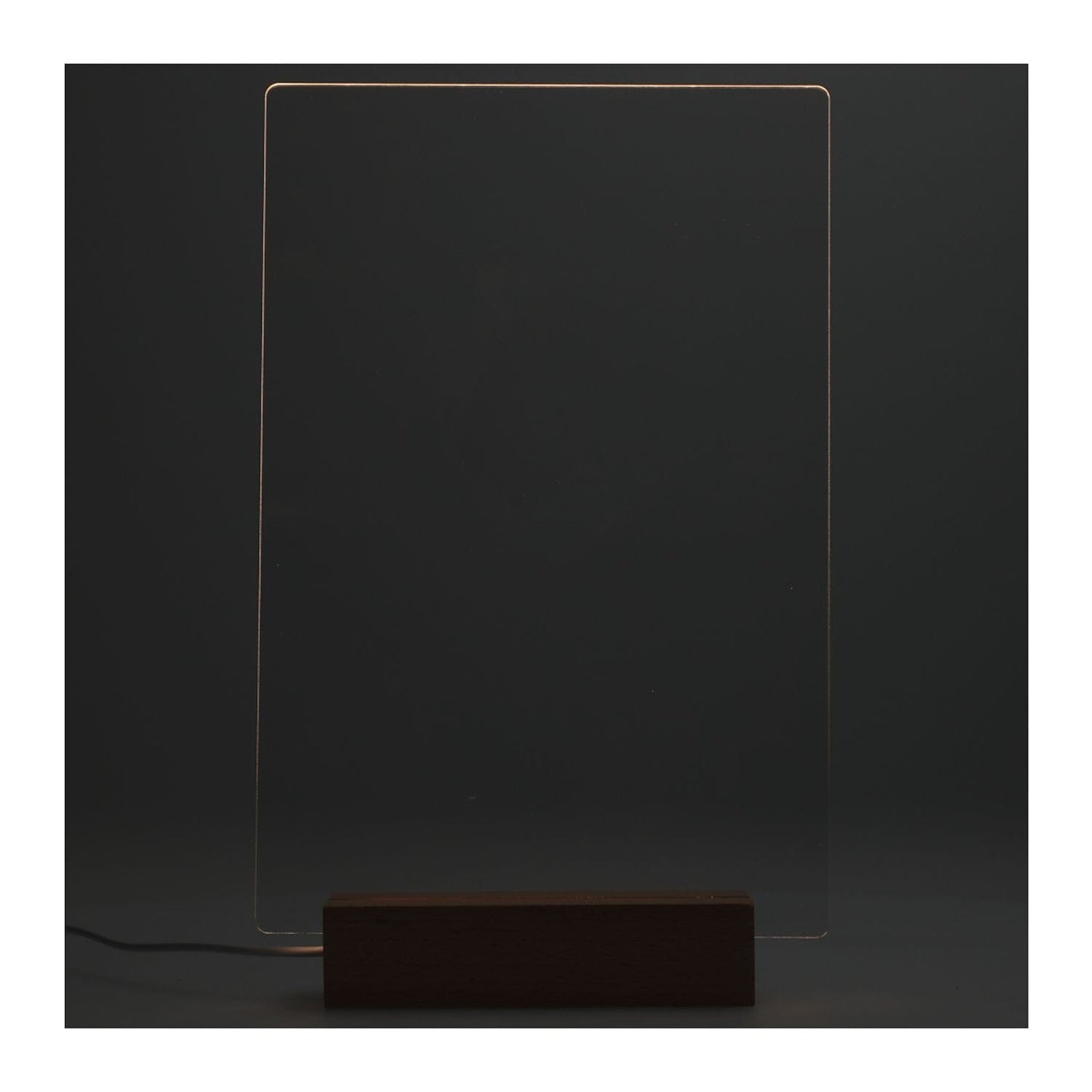 Threadfellows Curated Collection Accessories One Size / Clear Note Brite Light-Up Acrylic Dry Erase Board