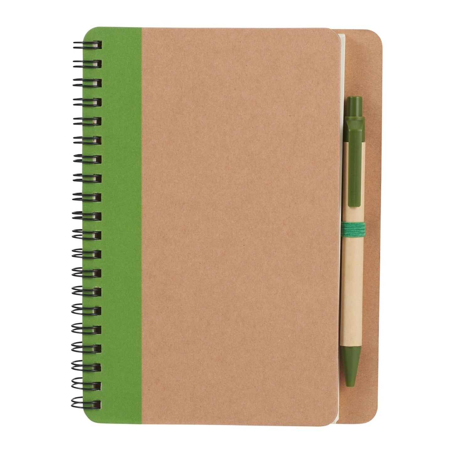 Threadfellows Curated Collection Accessories One Size / Green 5" x 7" Eco Spiral Notebook with Pen