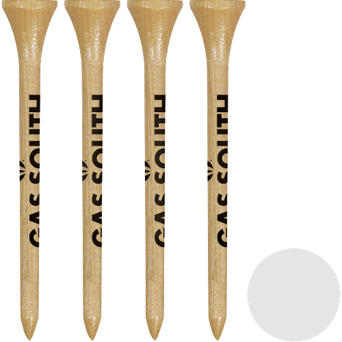 Threadfellows Curated Collection Accessories One Size / Natural Tall Golf Tees/Golf Ball Marker Set