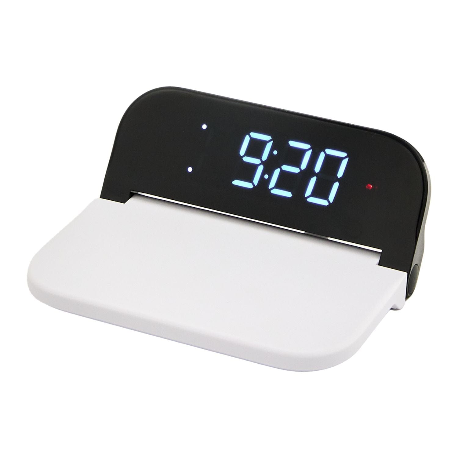 Threadfellows Curated Collection Accessories One Size / White Digital Power Clock 15W Wireless Charger