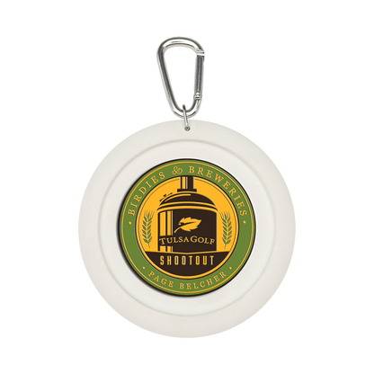 Threadfellows Curated Collection Accessories One Size / White PVC Golf Putt Target Bag Tag