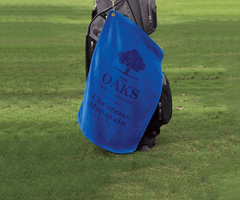 Threadfellows Curated Collection Accessories Platinum Collection Golf Towel w/ Corner Grommet