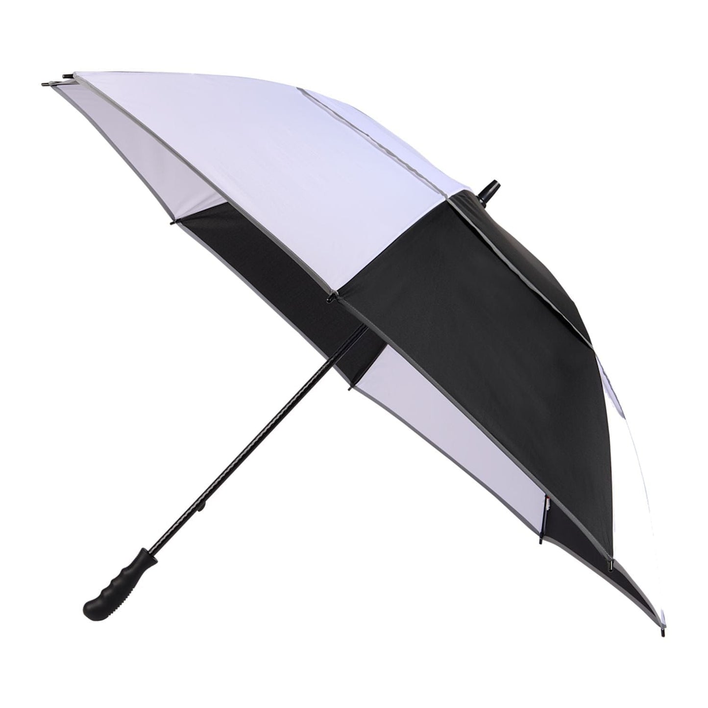 Threadfellows Curated Collection Accessories RPET Golf Umbrella w/ Reflective Trim 62"