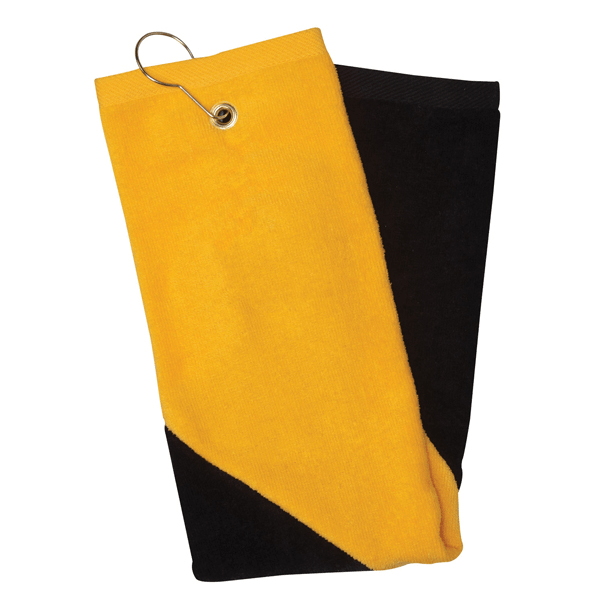 Threadfellows Curated Collection Accessories Two-Tone Midweight Golf Towel