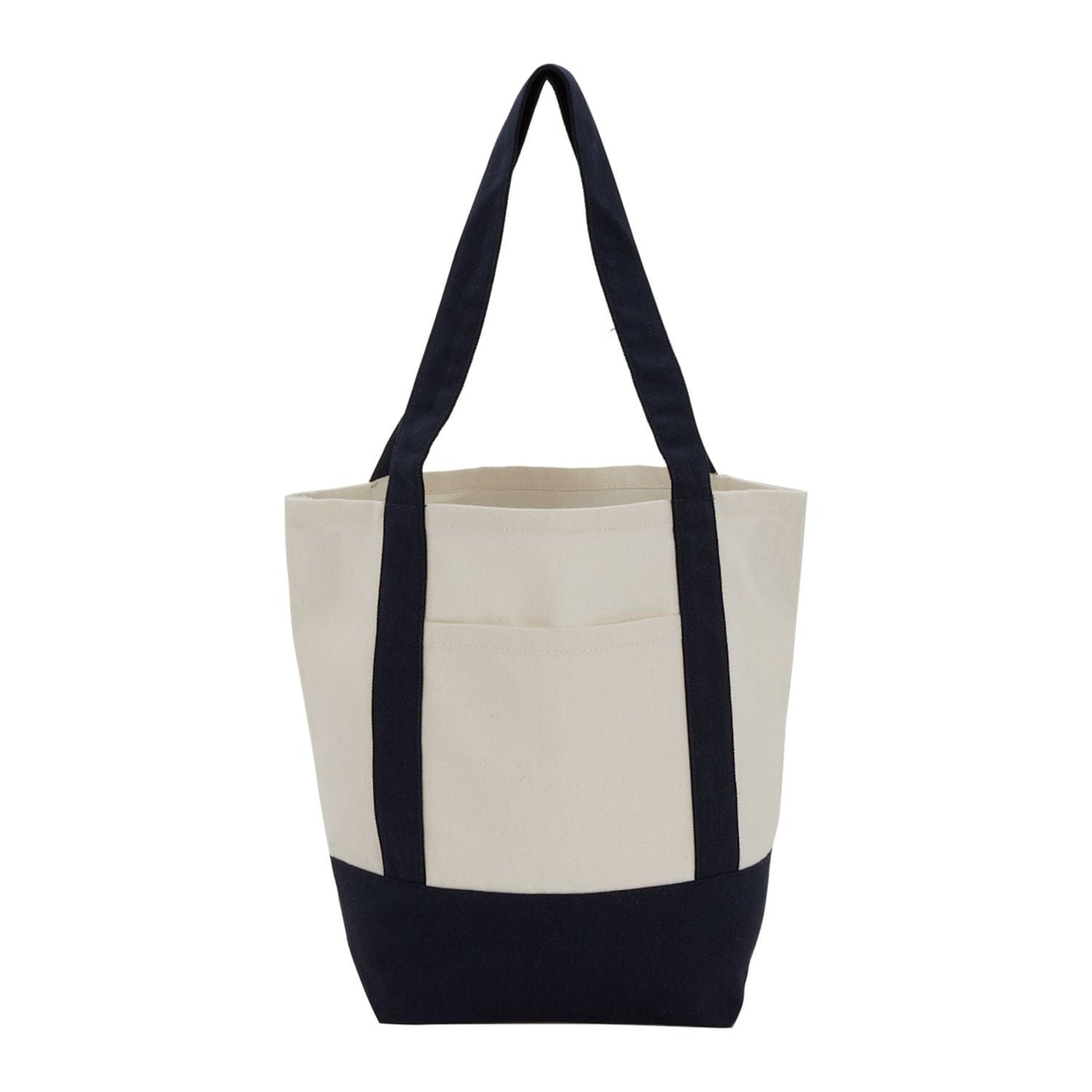 Threadfellows Curated Collection Bags Black Mini Recycled 8oz Cotton Canvas Tote