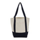 Threadfellows Curated Collection Bags Black Mini Recycled 8oz Cotton Canvas Tote