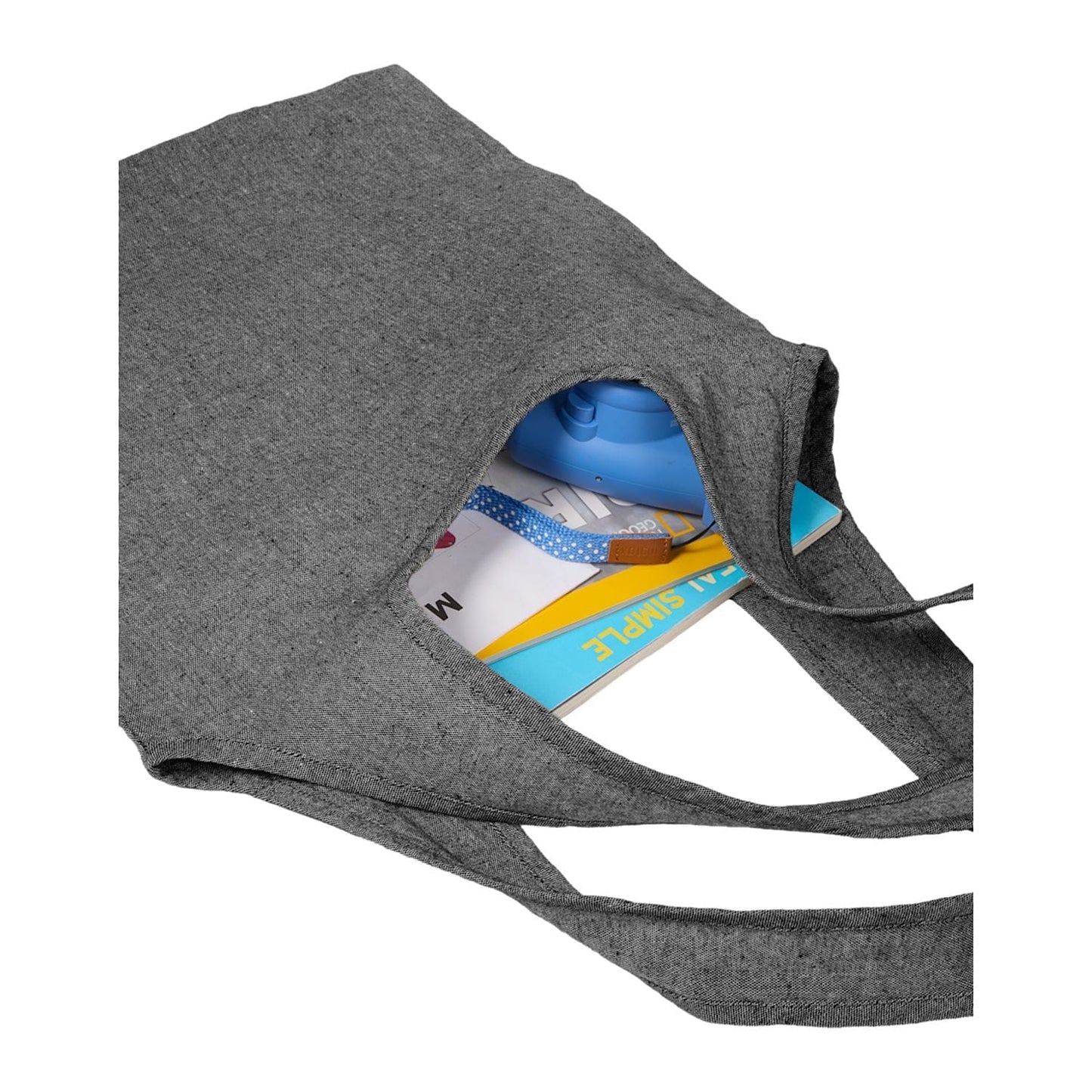 Threadfellows Curated Collection Bags Bungalow 5oz Recycled Cotton Twill Shopper Tote