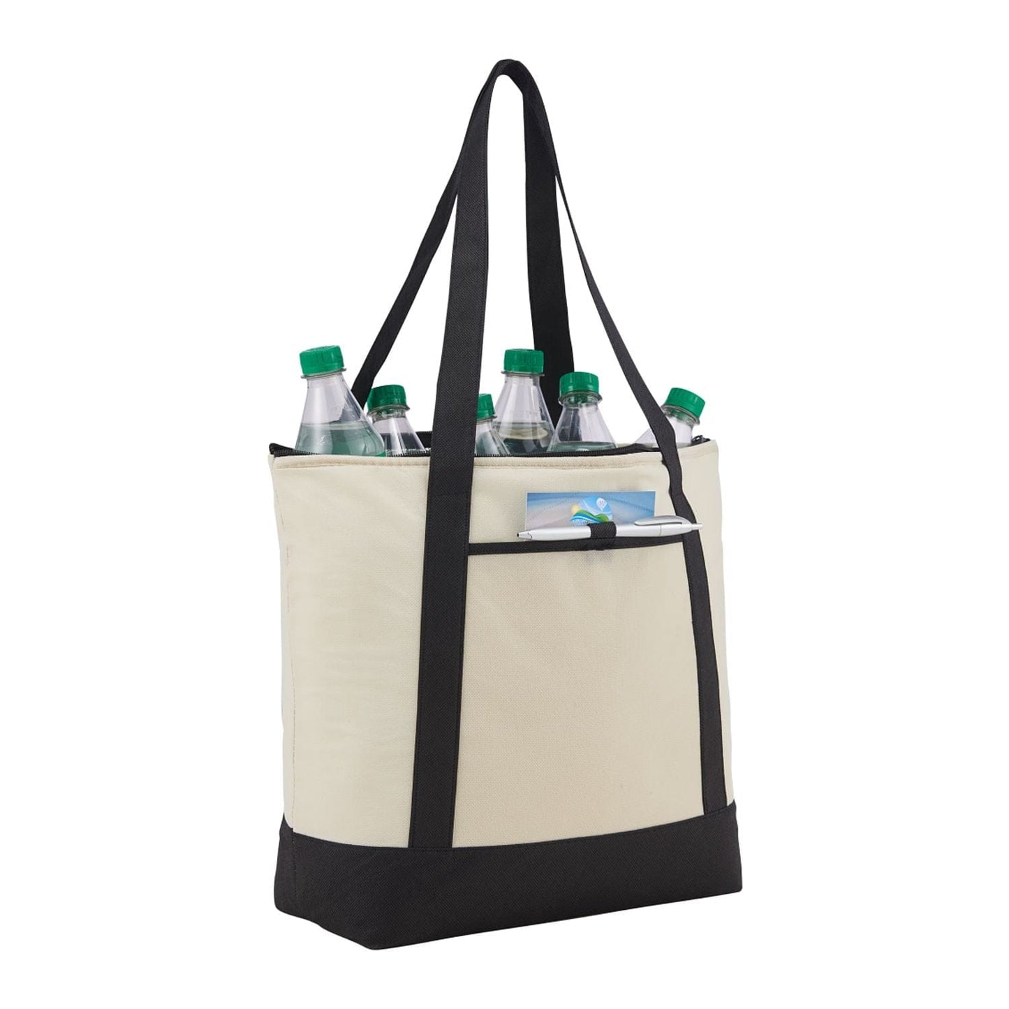 Threadfellows Curated Collection Bags Lighthouse 24-Can Non-Woven Tote Cooler