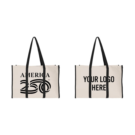 Threadfellows Curated Collection Bags One Size / America250 America250™ Recycled Canvas Wrap Around Tote Bag