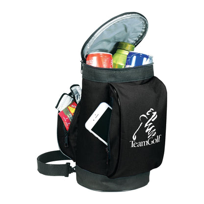 Threadfellows Curated Collection Bags One Size / Black Golf Bag 6-Can Event Cooler