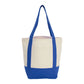Threadfellows Curated Collection Bags One Size / Blue Mini Recycled 8oz Cotton Canvas Tote