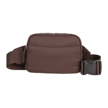 Threadfellows Curated Collection Bags One Size / Chocolate Puffer Recycled Fanny Pack