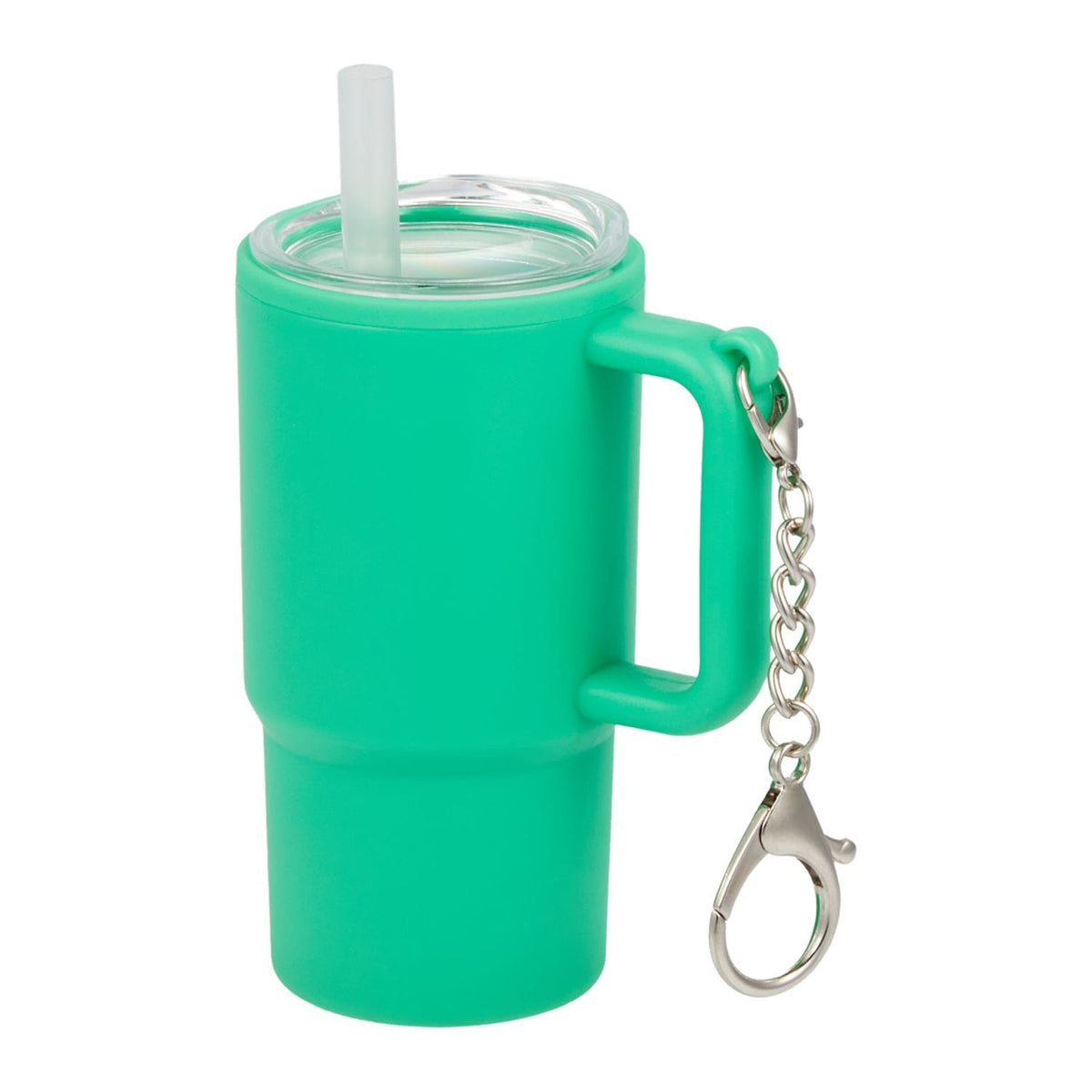 Threadfellows Curated Collection Bags One Size / Green Mini 4oz Keychain Straw Tumbler
