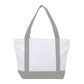 Threadfellows Curated Collection Bags One Size / Grey Oversized Recycled Canvas Tote Bag