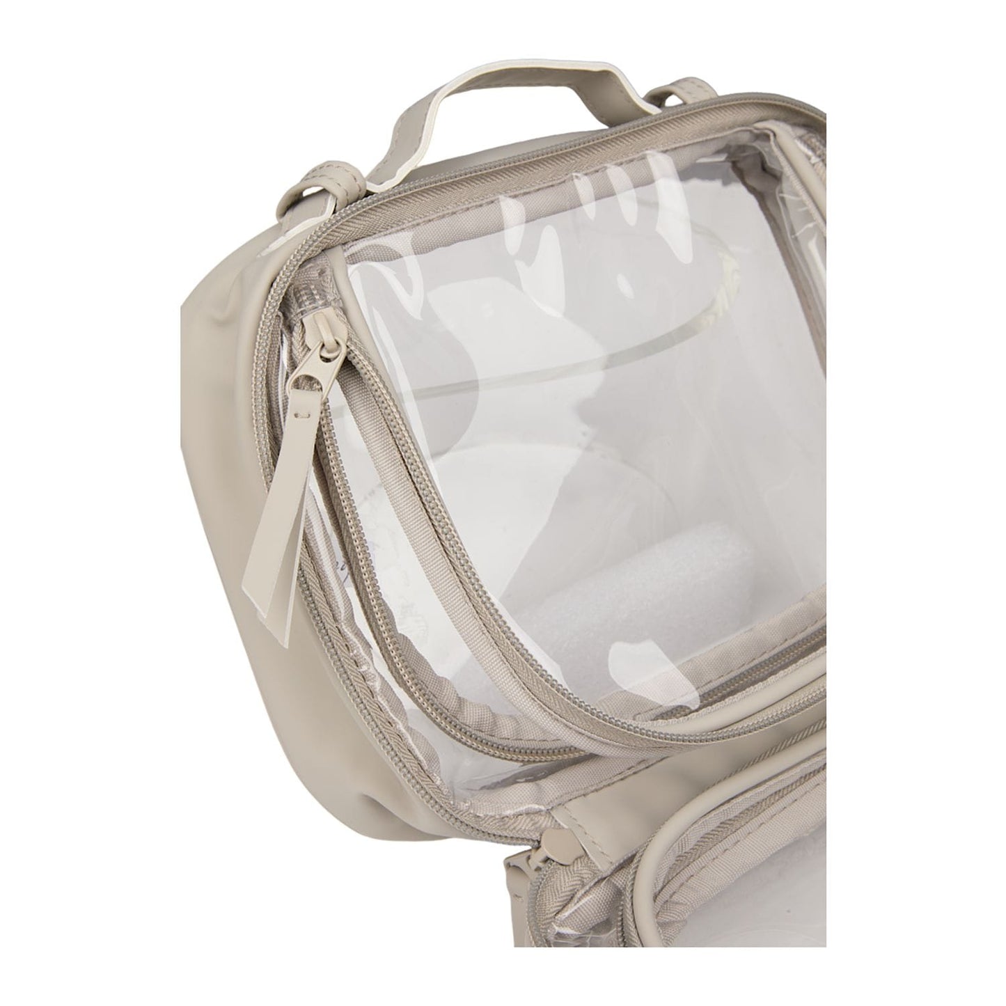 Threadfellows Curated Collection Bags One Size / Grey Wellable - Clear Travel Case
