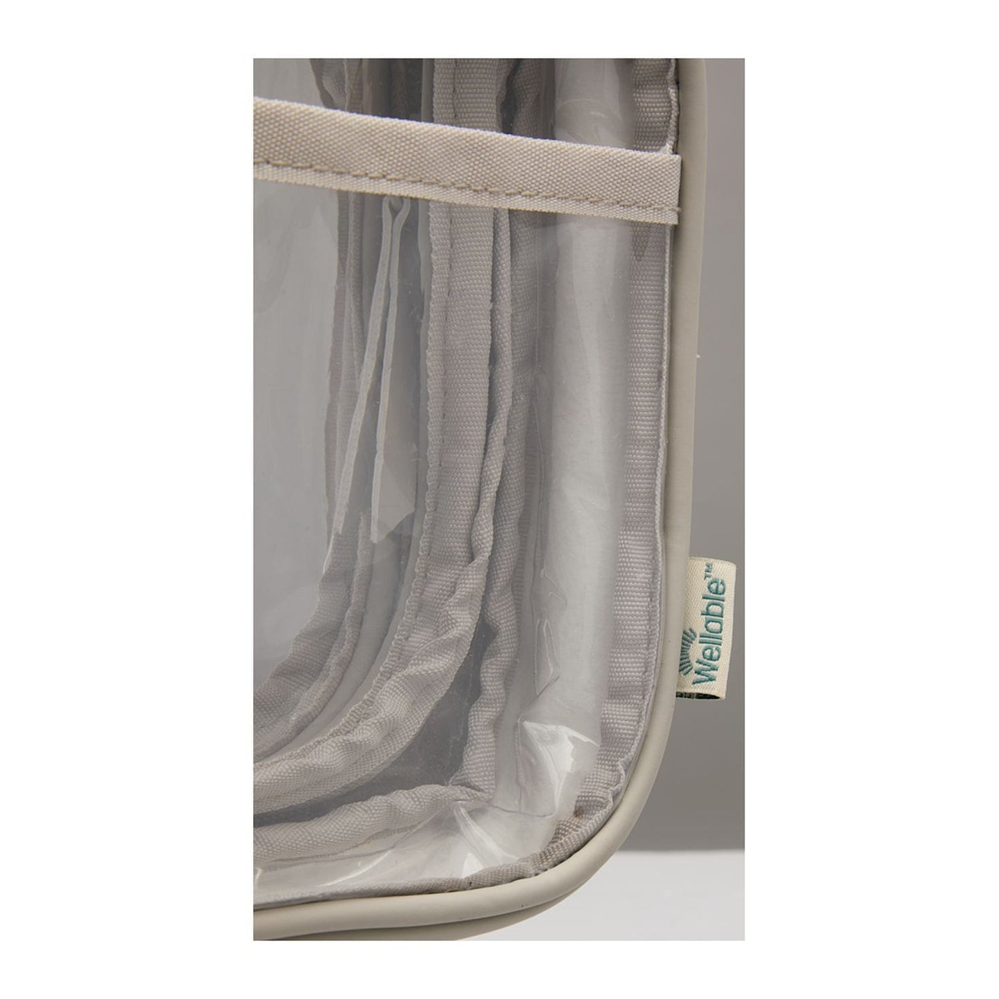 Threadfellows Curated Collection Bags One Size / Grey Wellable - Clear Travel Case