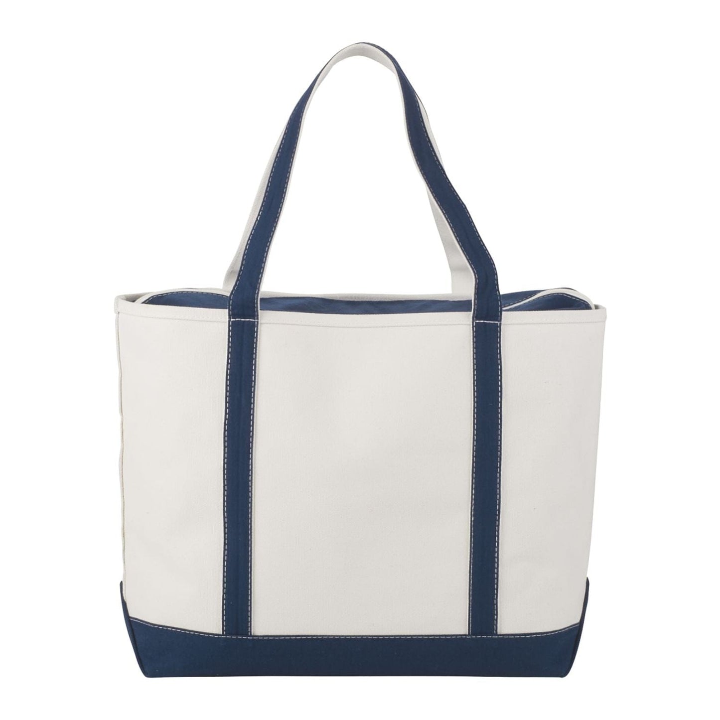 Threadfellows Curated Collection Bags One Size / Navy Baltic 24oz Cotton Canvas Tall Zippered Boat Tote