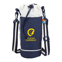 Threadfellows Curated Collection Bags One Size / Navy Retro Sport Recycled Bottle Sling