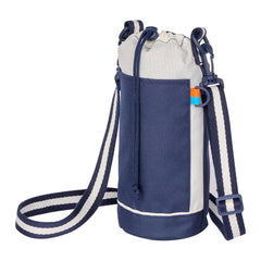 Threadfellows Curated Collection Bags One Size / Navy Retro Sport Recycled Bottle Sling