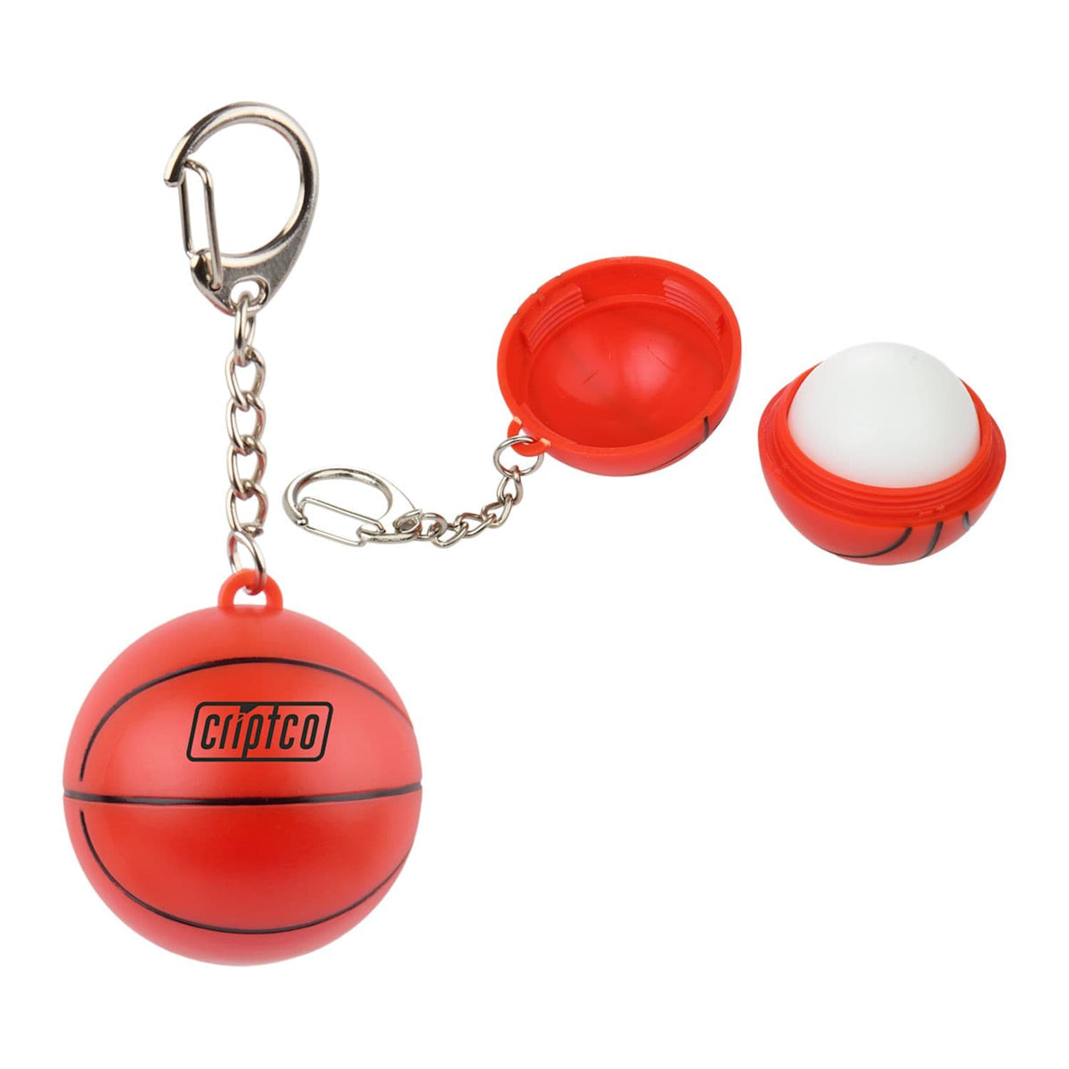 Threadfellows Curated Collection Bags One Size / Orange Basketball SPF15 Lip Moisturizer Keychain