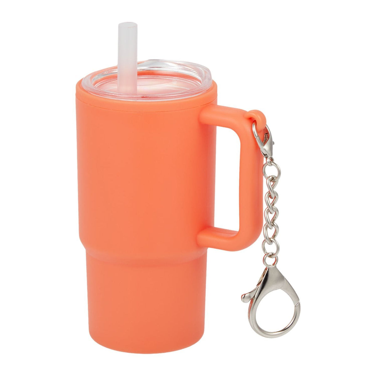 Threadfellows Curated Collection Bags One Size / Orange Mini 4oz Keychain Straw Tumbler
