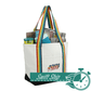 Threadfellows Curated Collection Bags One Size / Rainbow 3-Day Swift Ship: Baltic 18 oz. Cotton Canvas Tote