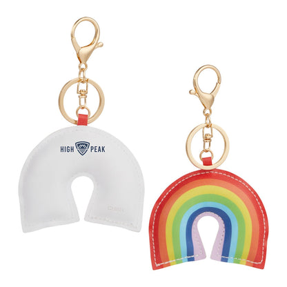 Threadfellows Curated Collection Bags One Size / Rainbow Rainbow Leather Keychain