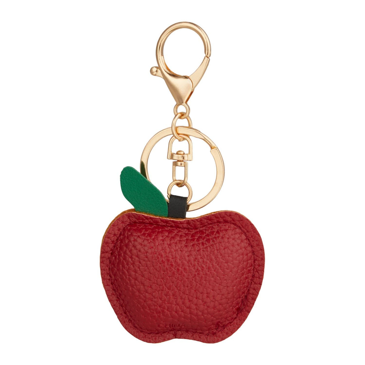Threadfellows Curated Collection Bags One Size / Red Apple Leather Keychain