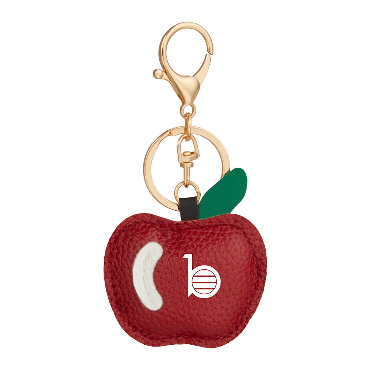 Threadfellows Curated Collection Bags One Size / Red Apple Leather Keychain