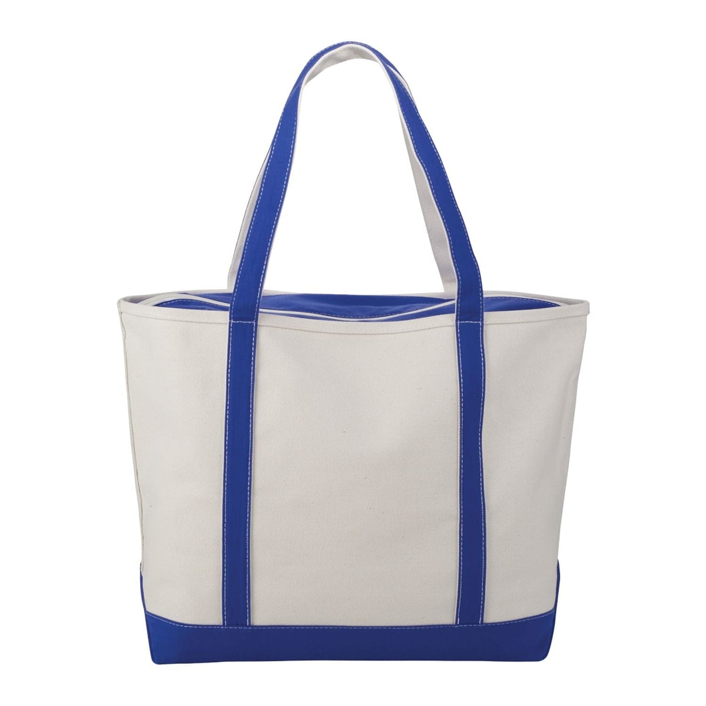 Threadfellows Curated Collection Bags One Size / Royal Baltic 24oz Cotton Canvas Tall Zippered Boat Tote