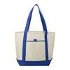 Threadfellows Curated Collection Bags One Size / Royal Blue Lighthouse Non-Woven Boat Tote