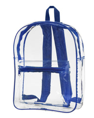 Threadfellows Curated Collection Bags One Size / Royal Clear Backpack