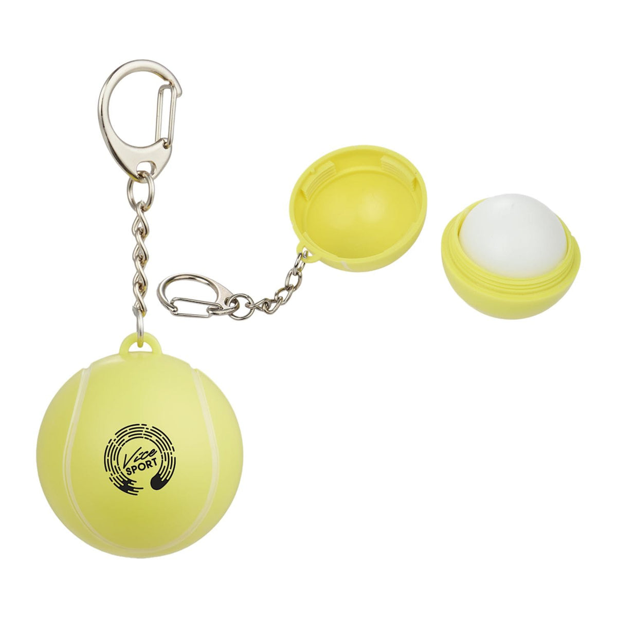Threadfellows Curated Collection Bags One Size / Yellow Tennis Ball SPF15 Lip Moisturizer Keychain