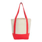 Threadfellows Curated Collection Bags Red Mini Recycled 8oz Cotton Canvas Tote