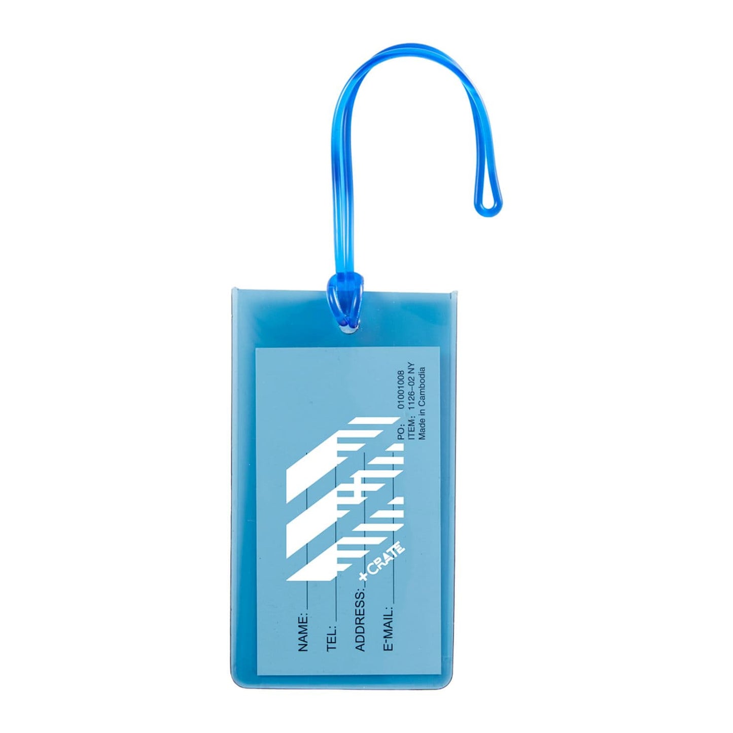 Threadfellows Curated Collection Bags Wander & Roam - Jelly Luggage Tag