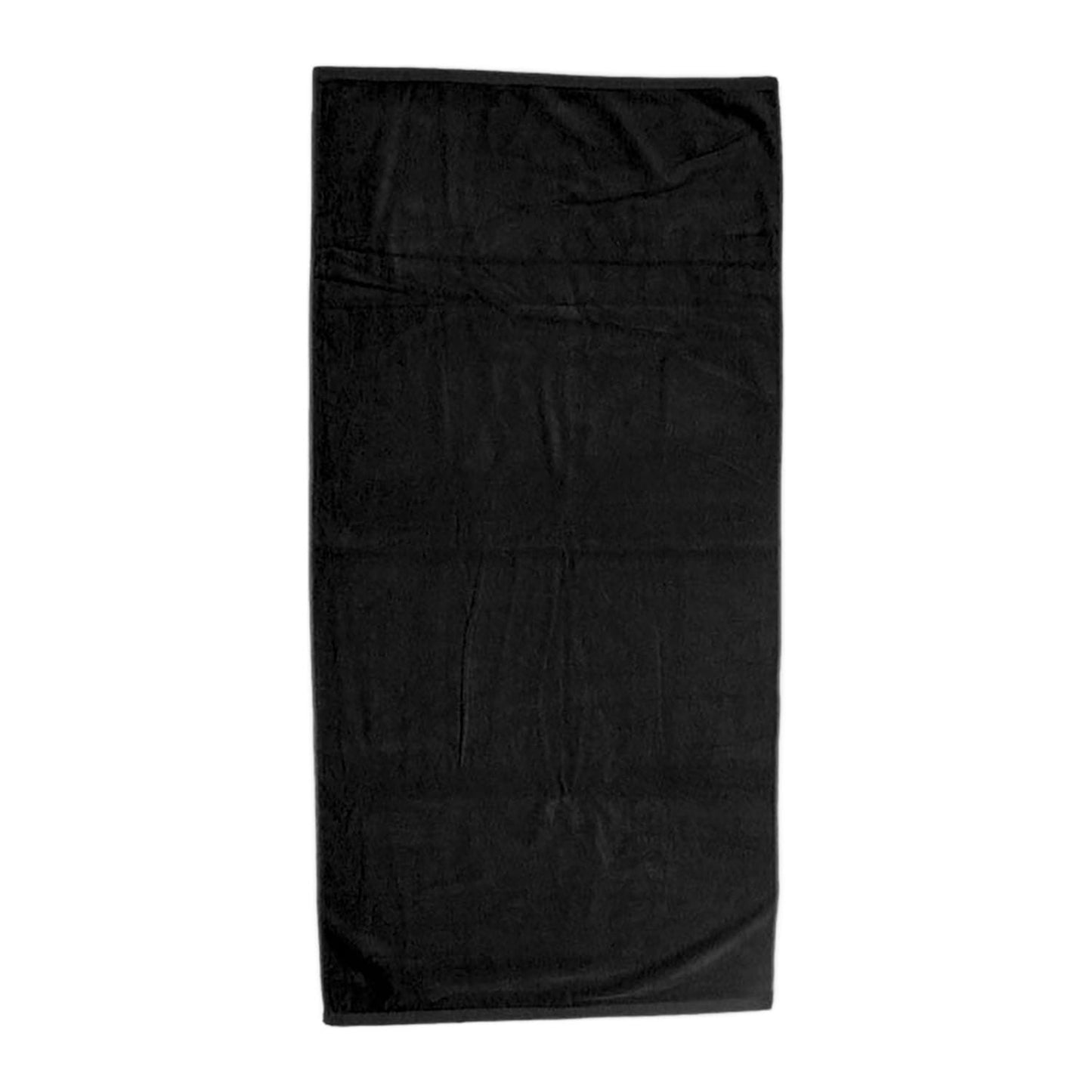 Threadfellows Curated Collection Blankets & Towels One Size / Black Basic Weight Beach Towel