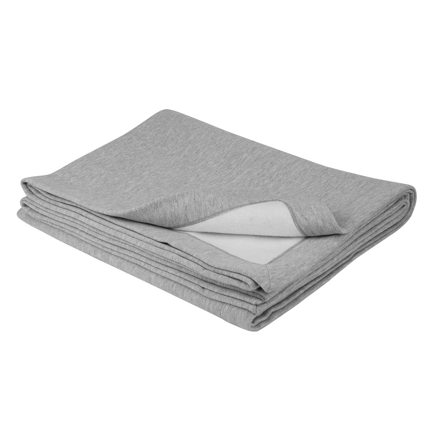 Threadfellows Curated Collection Blankets & Towels One Size / Grey Heather Varsity Fleece Blanket