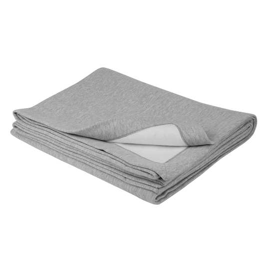 Threadfellows Curated Collection Blankets & Towels One Size / Grey Heather Varsity Fleece Blanket