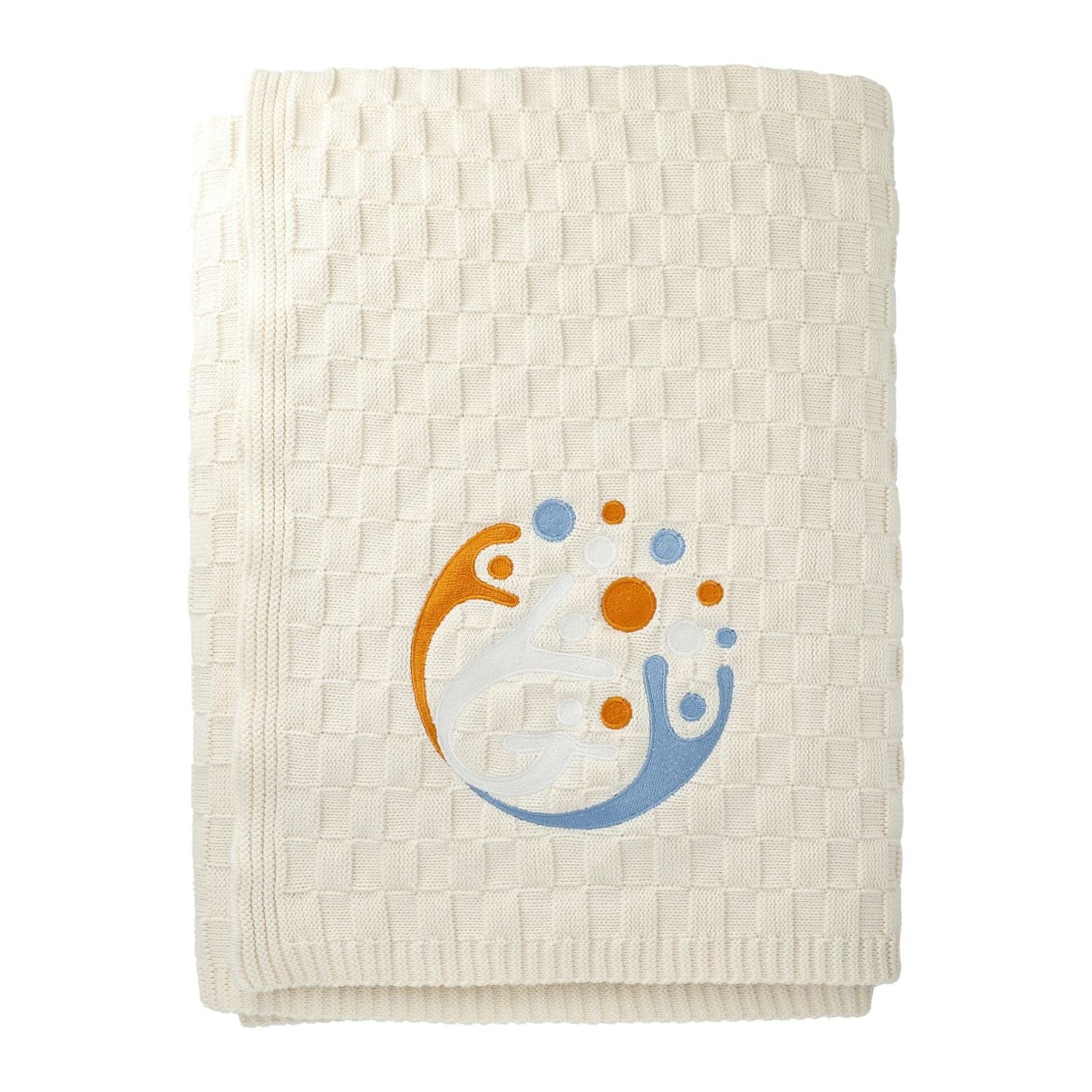 Threadfellows Curated Collection Blankets & Towels One Size / Natural Made*Here New York Basketweave Cotton Blanket